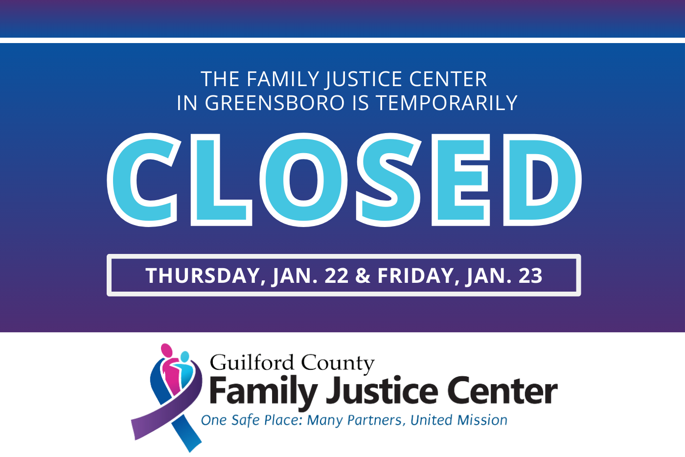 Greensboro FJC Pop-up Closing 