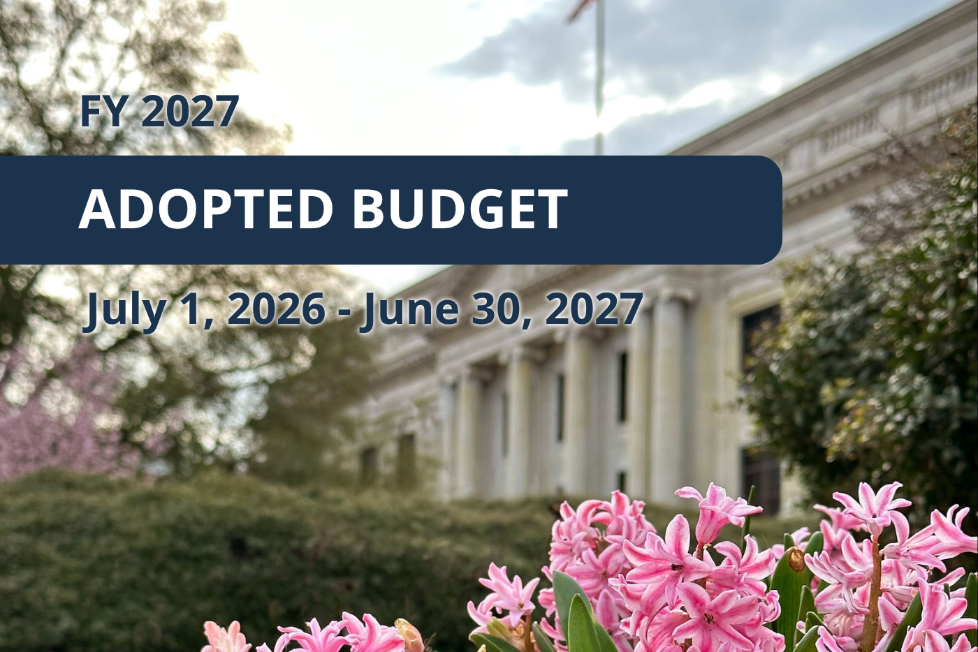 Board of Commissioners Adopts Balanced Fiscal Year 2027 Budget