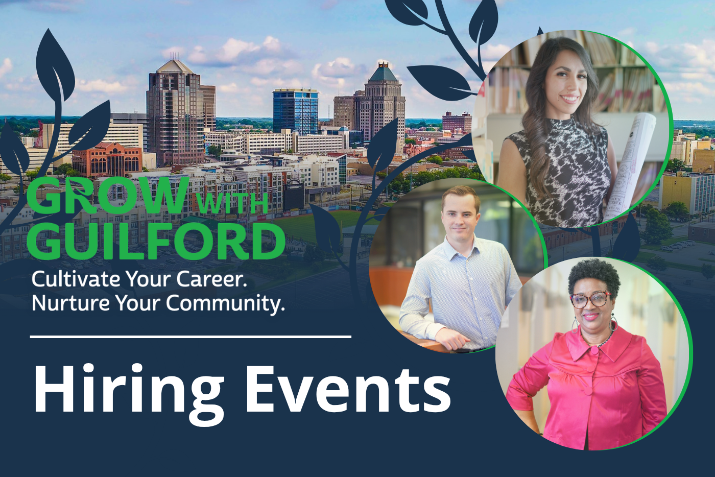 Hiring Events Website Banner