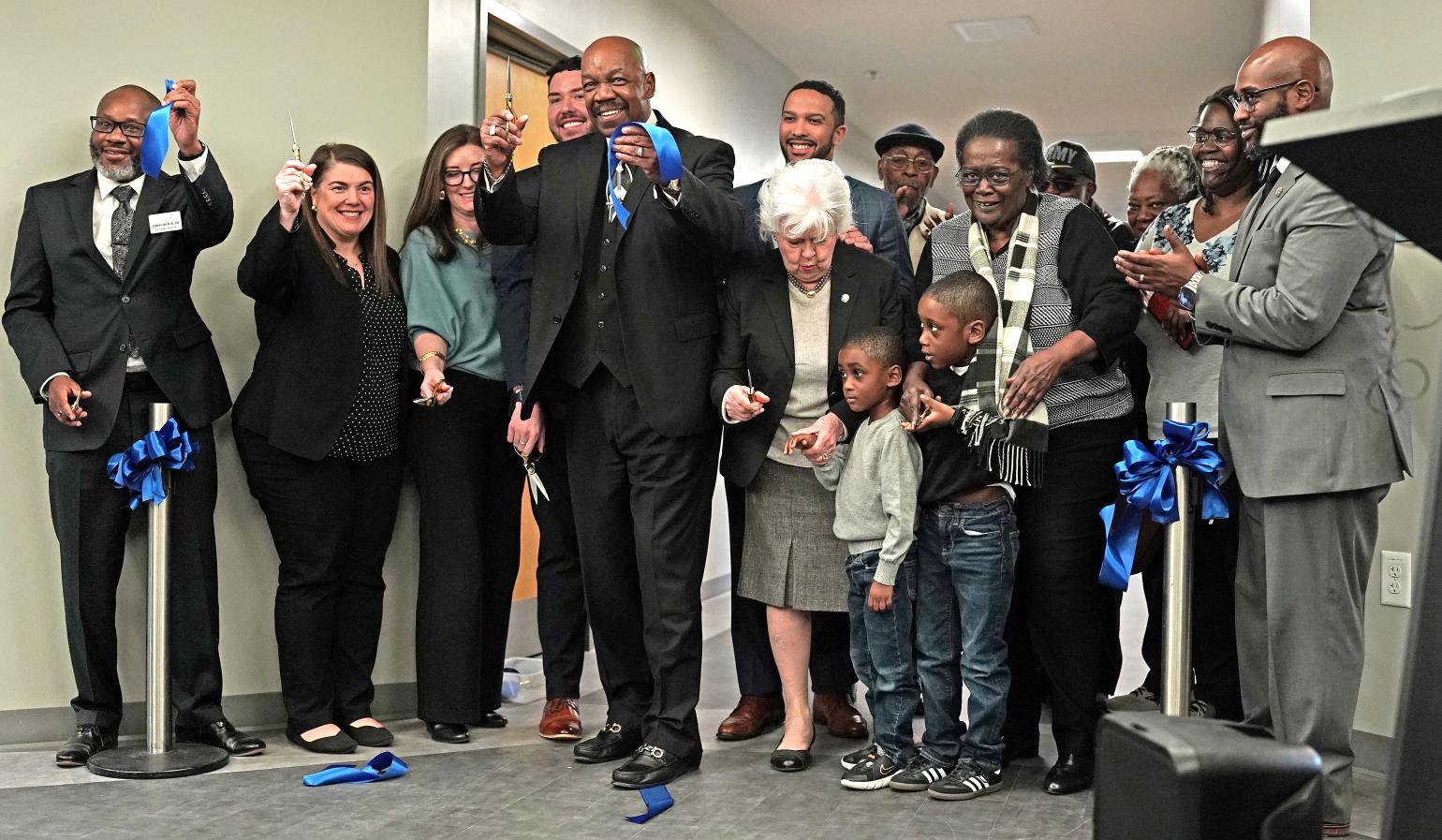 Rev. Graves Center Ribbon-Cutting