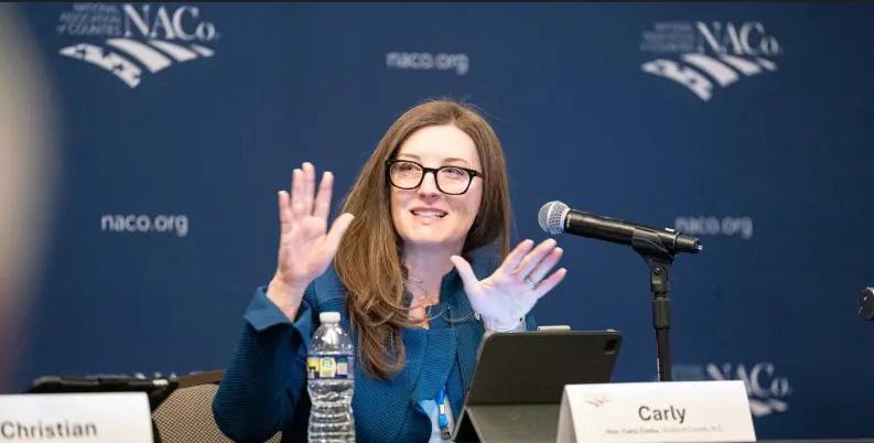 District 5 Commissioner Carly Cooke at the 2026 NACo annual conference.