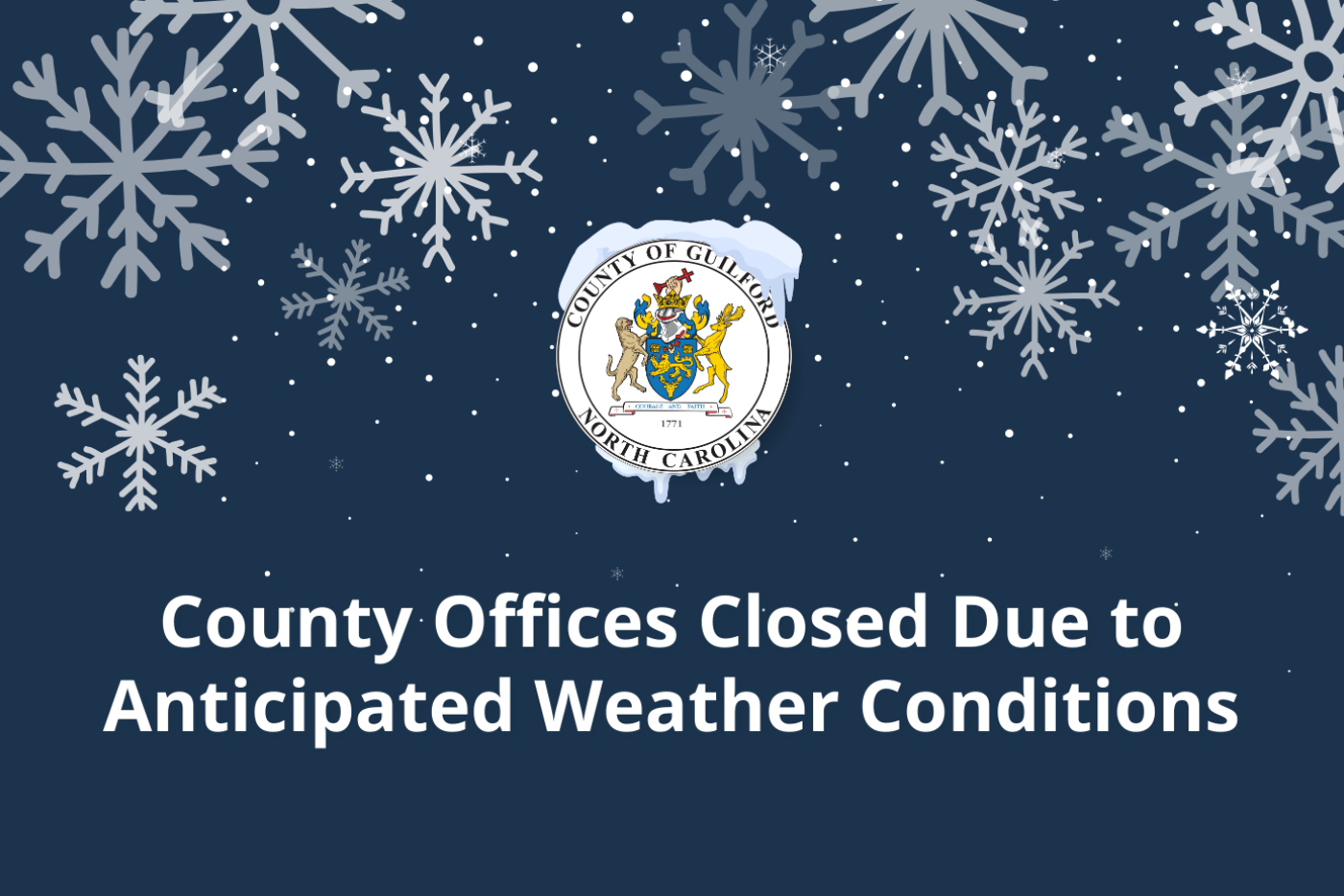 County Offices Closed