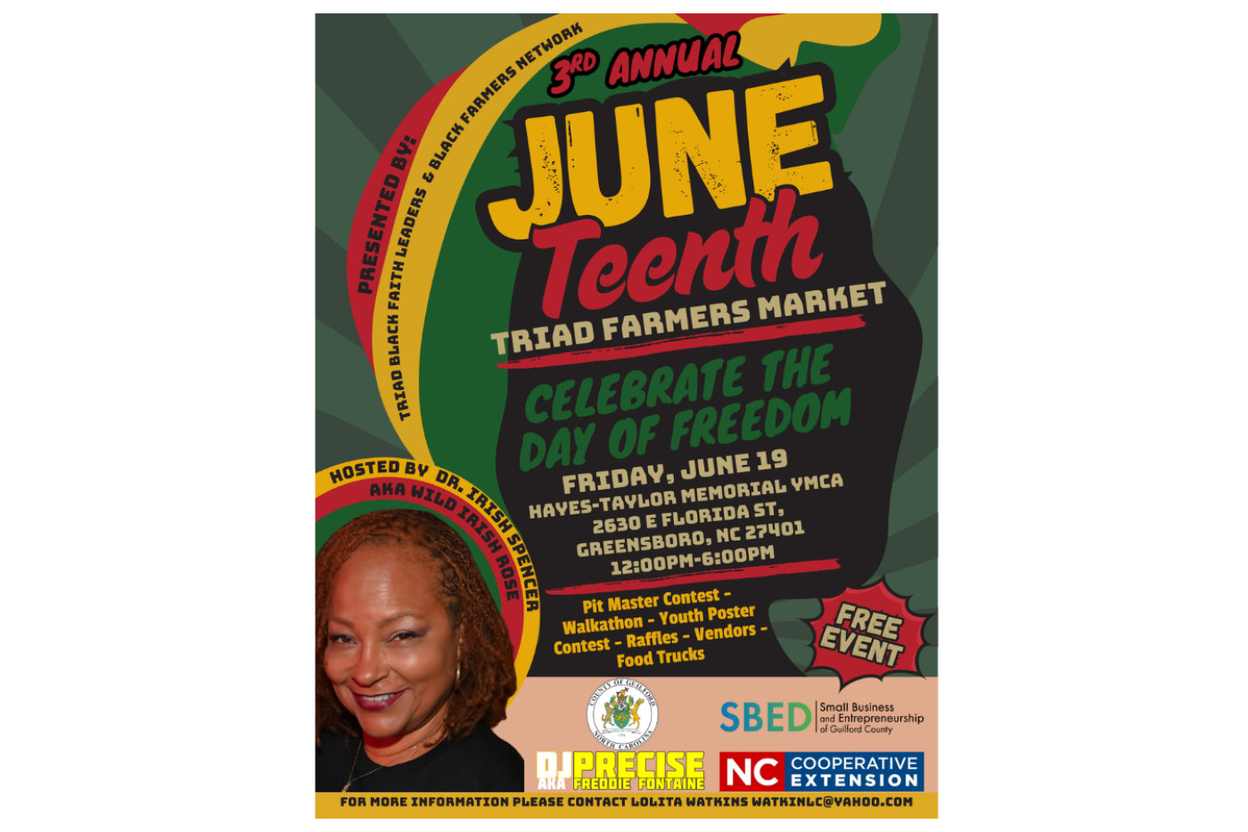 Third annual Juneteenth Triad Farmers Market on June 13, 2026