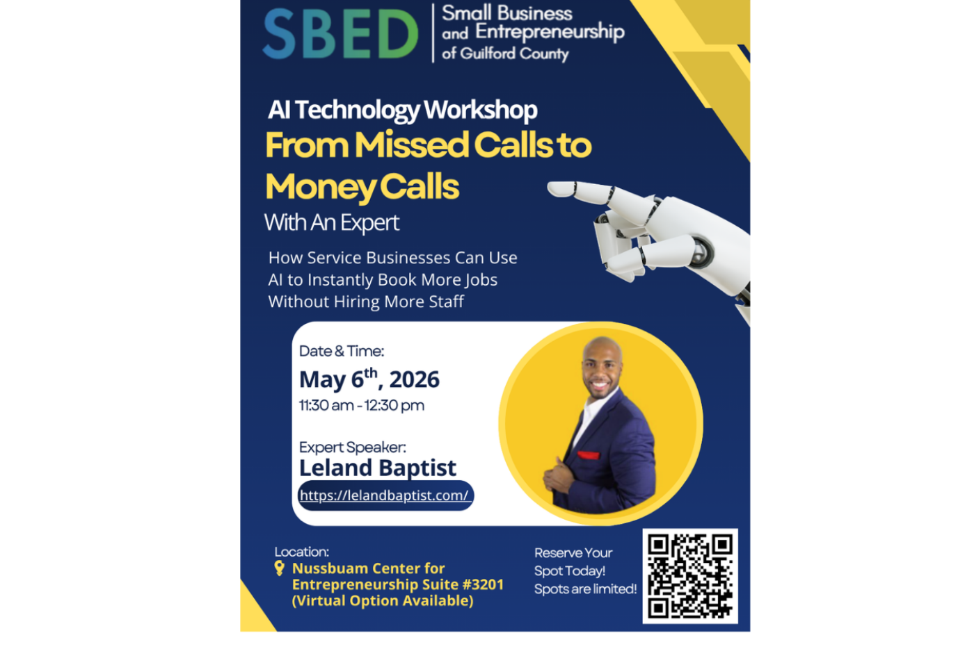 AI Technology Workshop: From Missed Calls to Money Calls