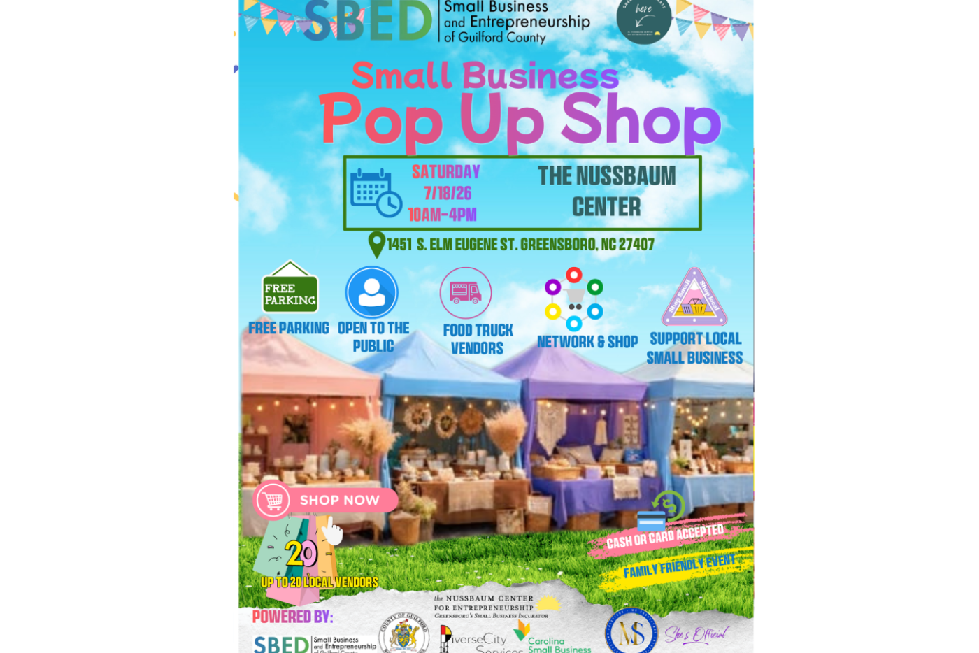 SBED Small Business Pop-Up Shop