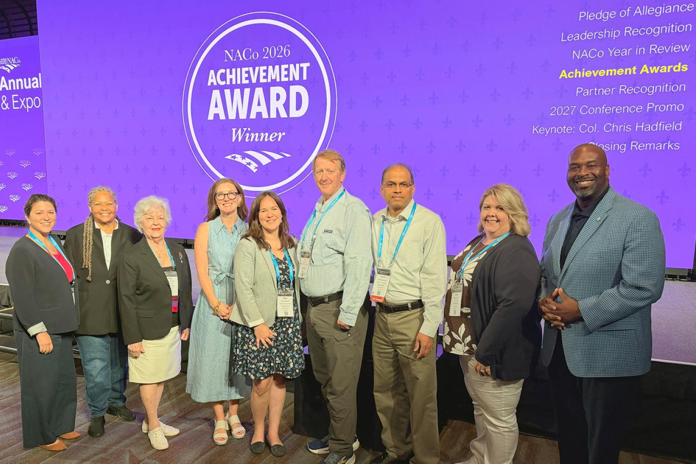 Guilford County group photo at the 2026 NACo Annual Conference.