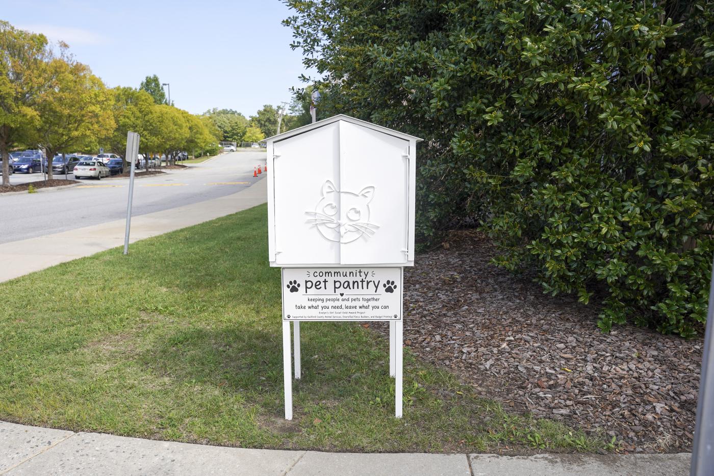 Pet Pantry at DSS in Greensboro