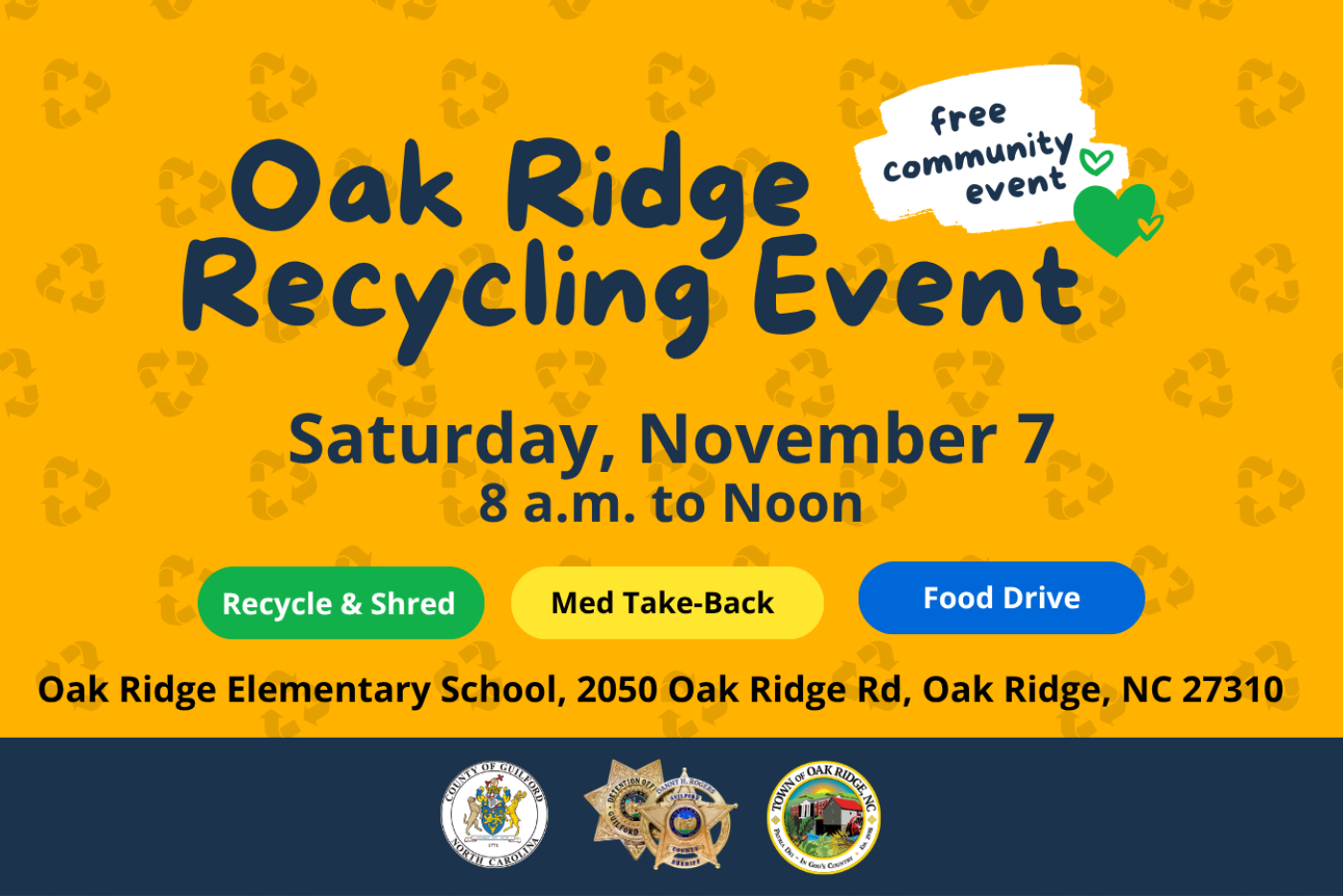 Oak Ridge Recycling Event 2026