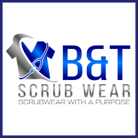 B & T Scrub Wear logo