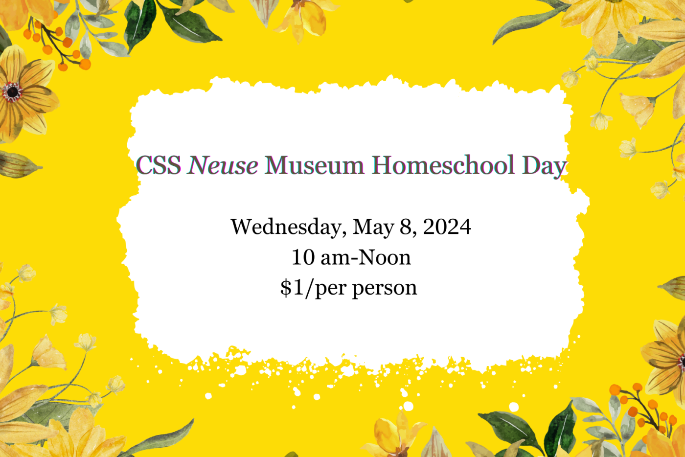 CSS Neuse Homeschool Day | NC Historic Sites