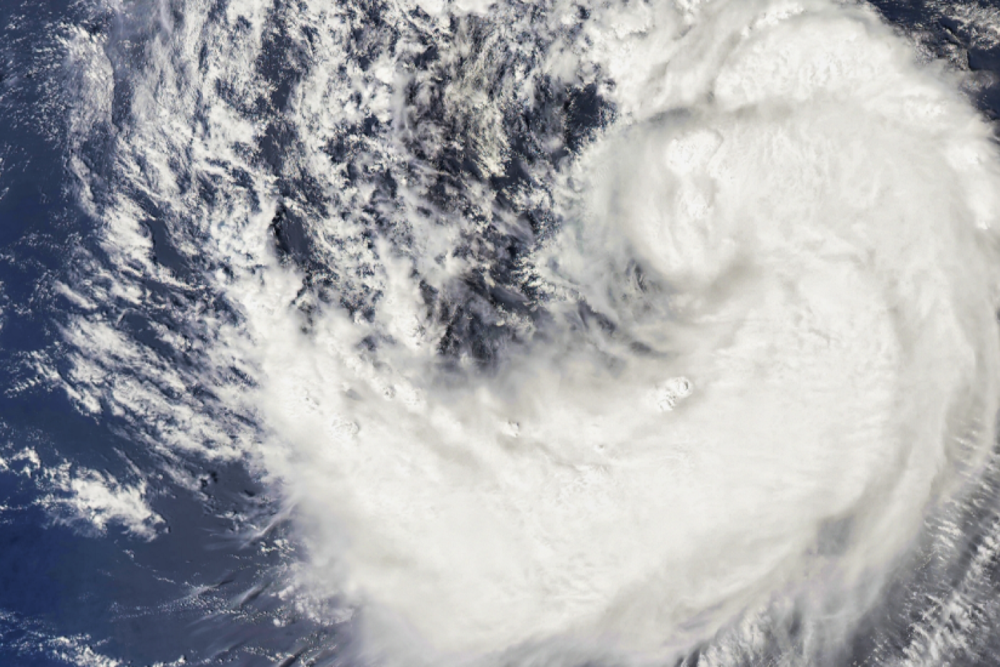 Hurricane Helene satellite photo