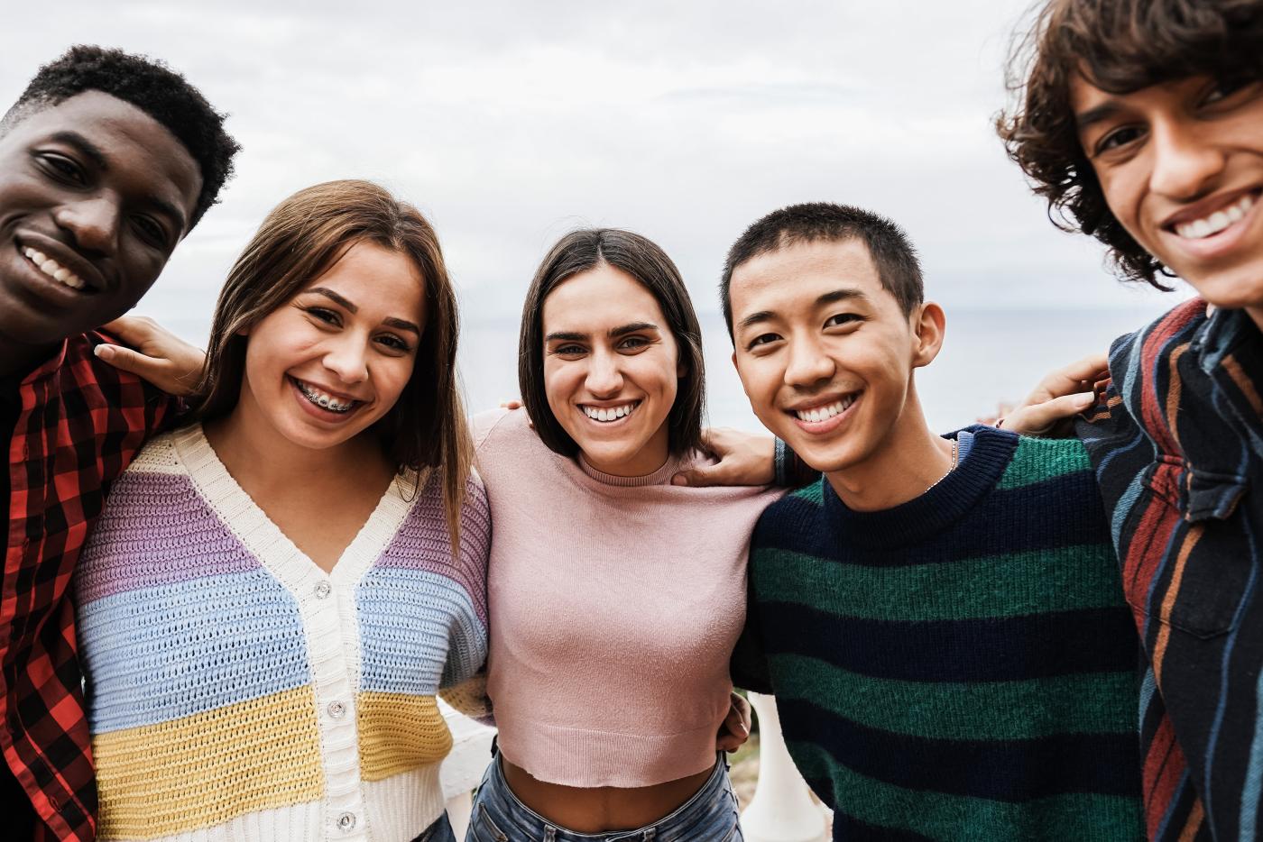 Group of young people