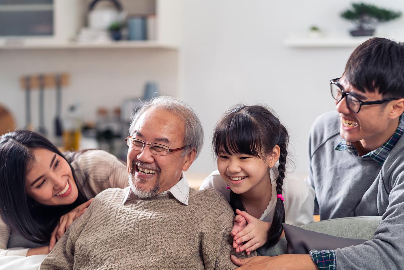 Family stock photo