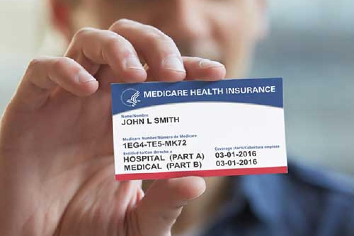 Man holding a Social Security Card