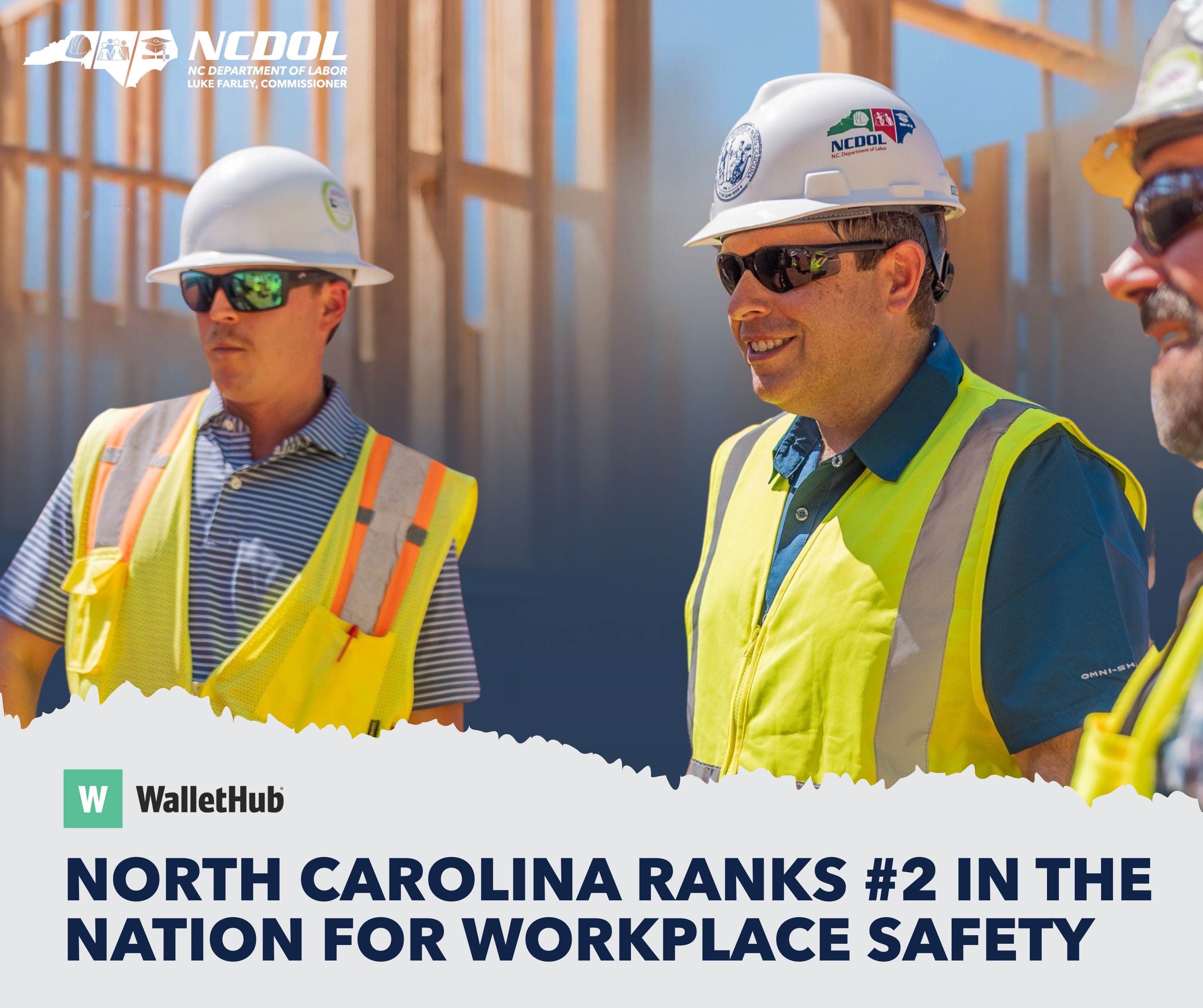 North Carolina Ranks #2 in the Nation for Workplace Safety, According to New Study