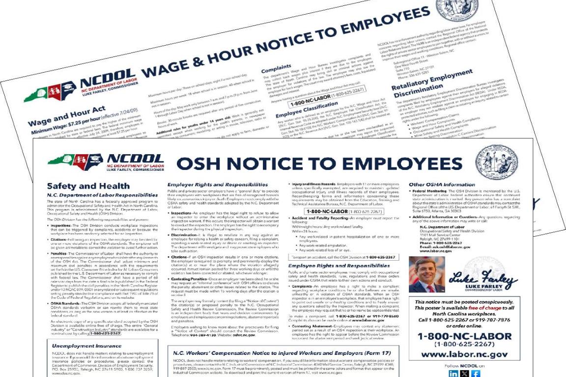 Labor Law Posters Farley
