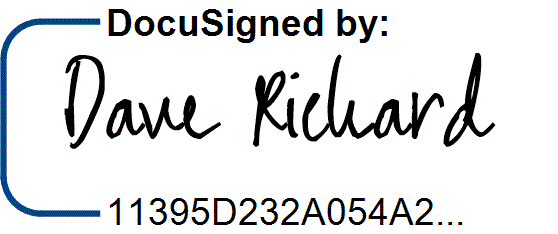 Dave Richard signature