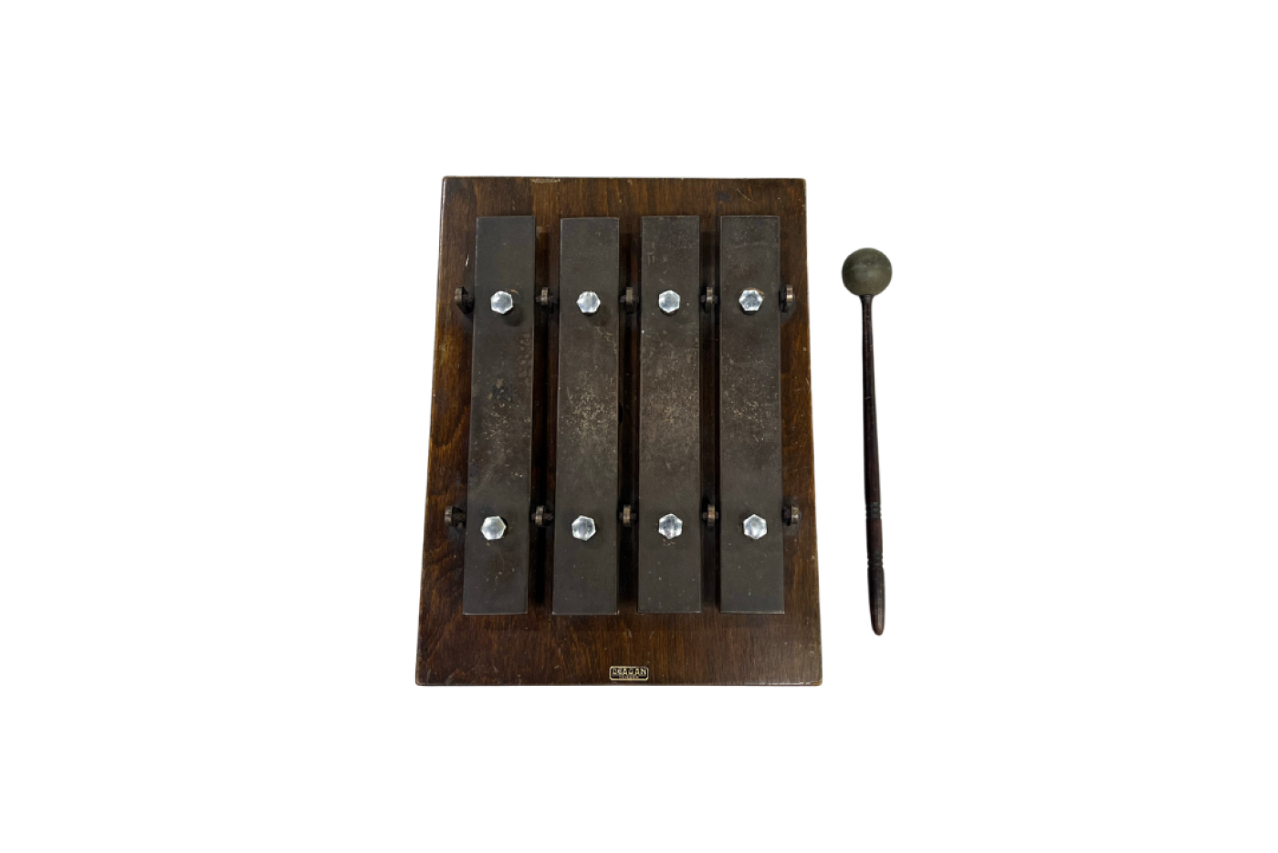 4-note xylophone with mallet