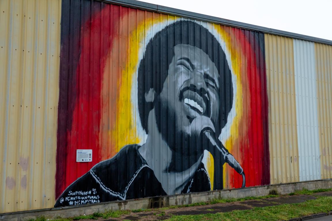Mural of artist Ben E. King
