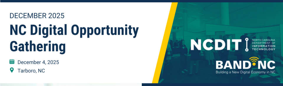 NC Digital Opportunity Gathering on Dec. 4, 2025, in Tarrboro
