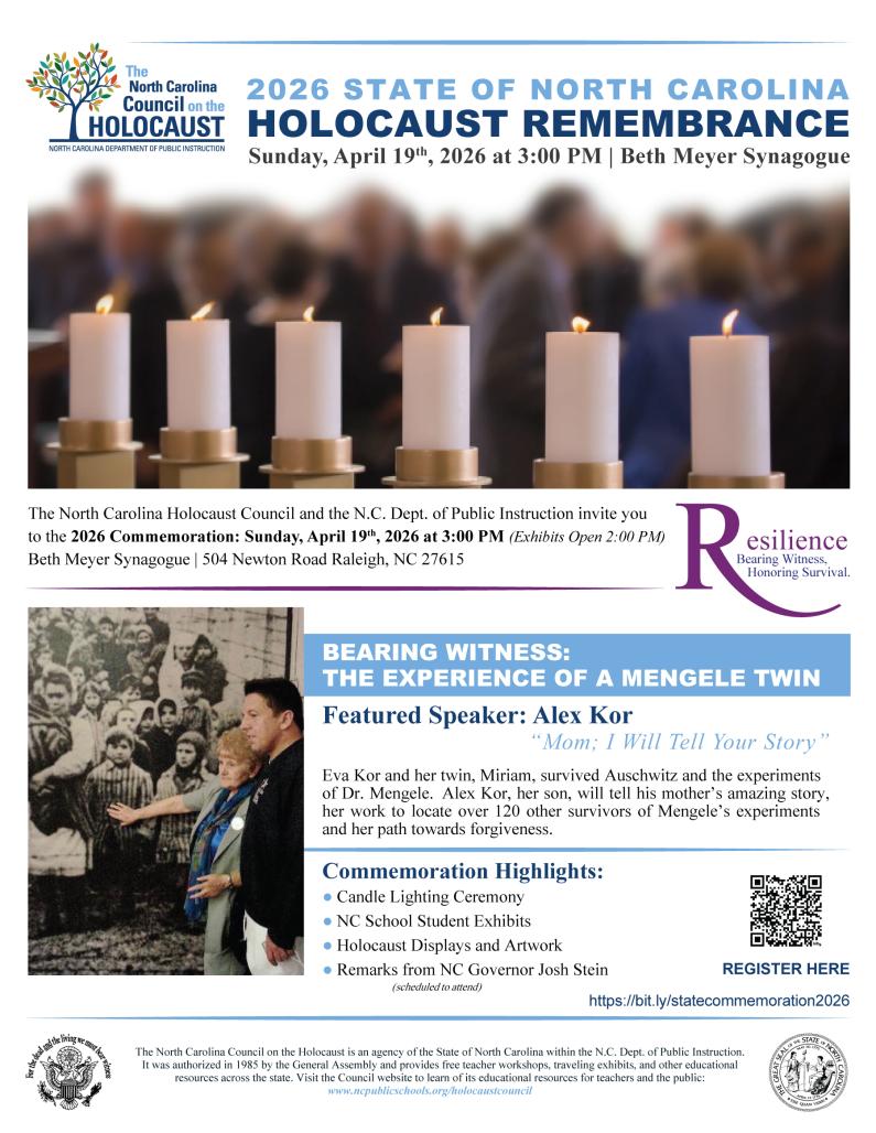 Commemoration announcement poster