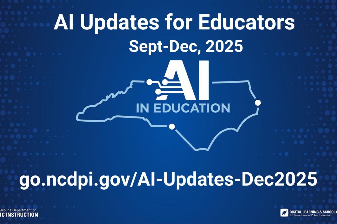 Title slide AI Updates for Educators