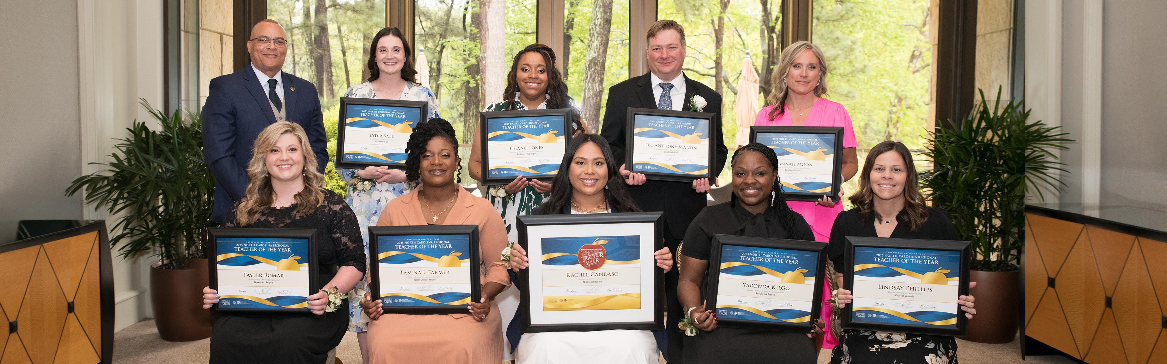 2025 Burroughs Wellcome Fund North Carolina Teacher of the Year Cohort et al.
