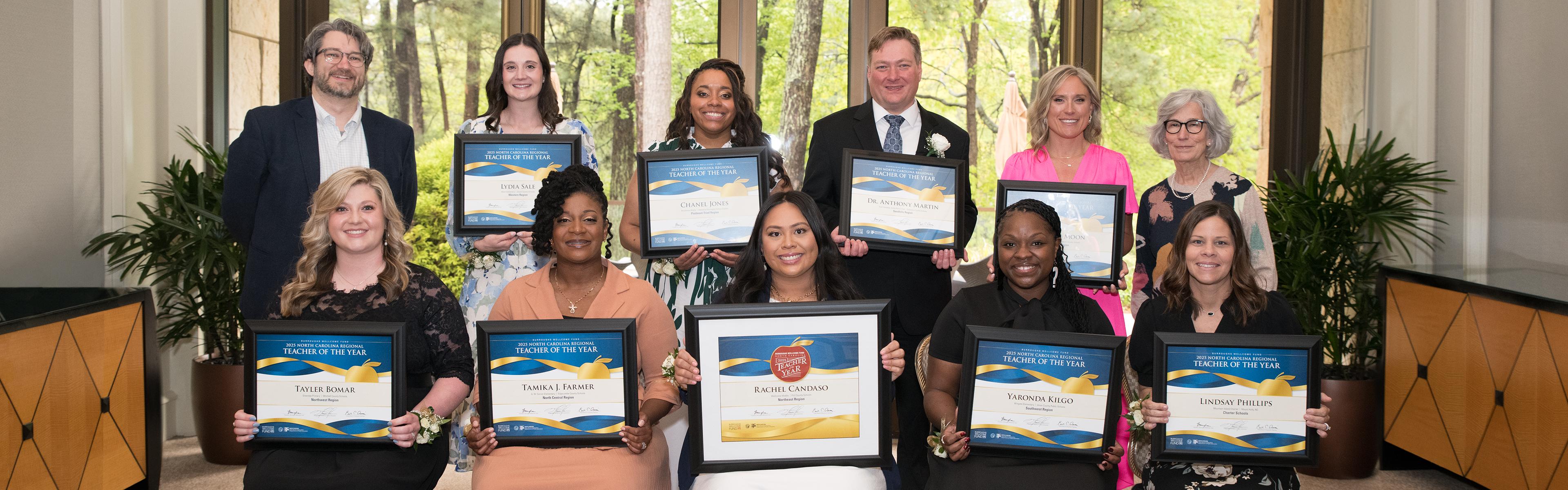 2025 Burroughs Wellcome Fund North Carolina Teacher of the Year Cohort et al.