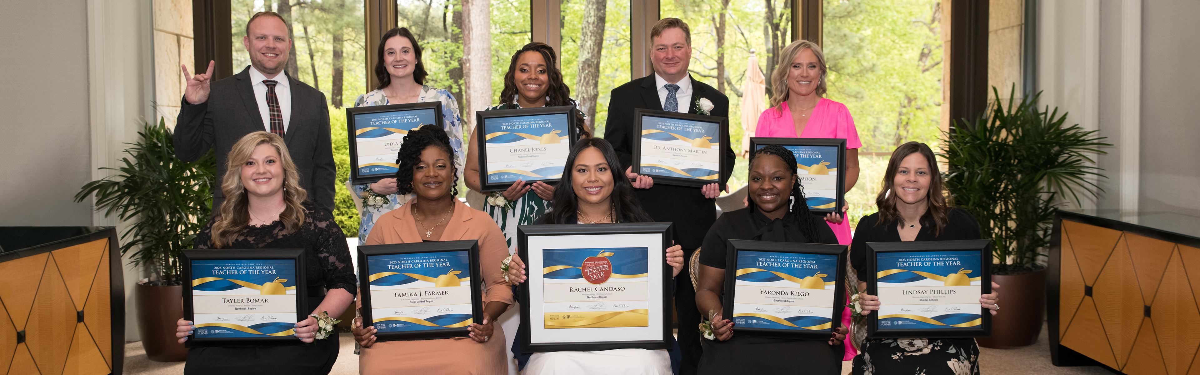 2025 Burroughs Wellcome Fund North Carolina Teacher of the Year Cohort et al.