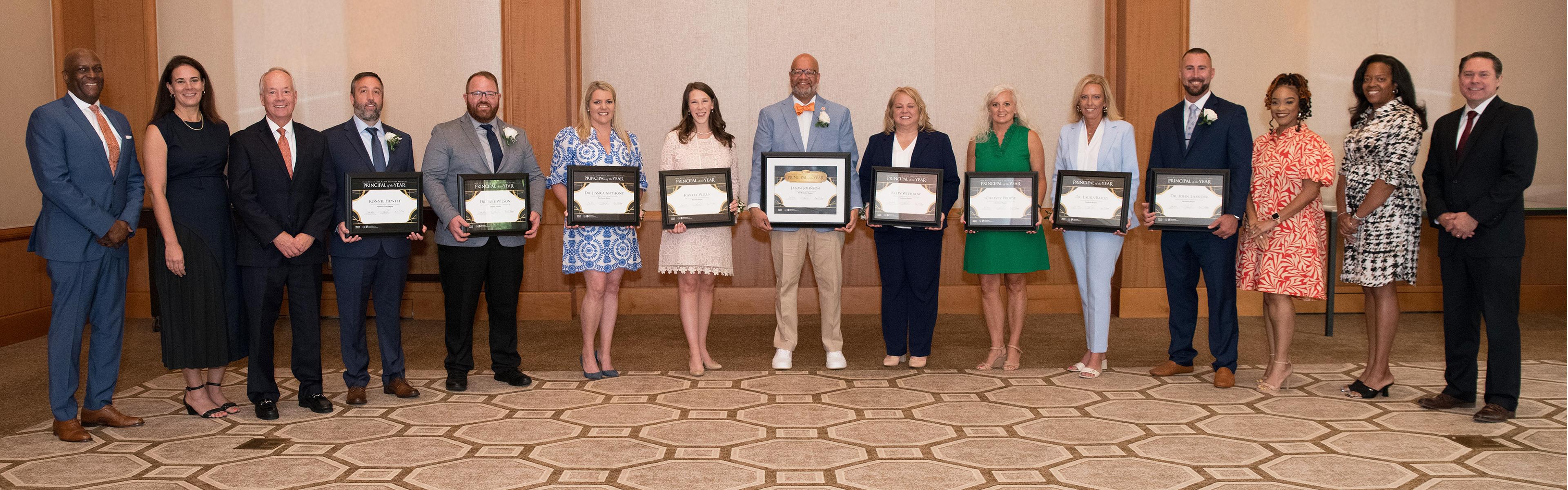 2025 Wells Fargo North Carolina Principal of the Year Cohort et al.