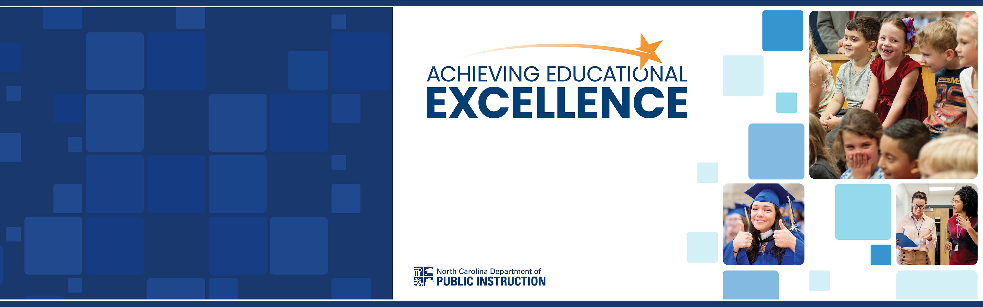 Strategic Plan logo with the words "Acheiveing Educational Excellence" displayed.