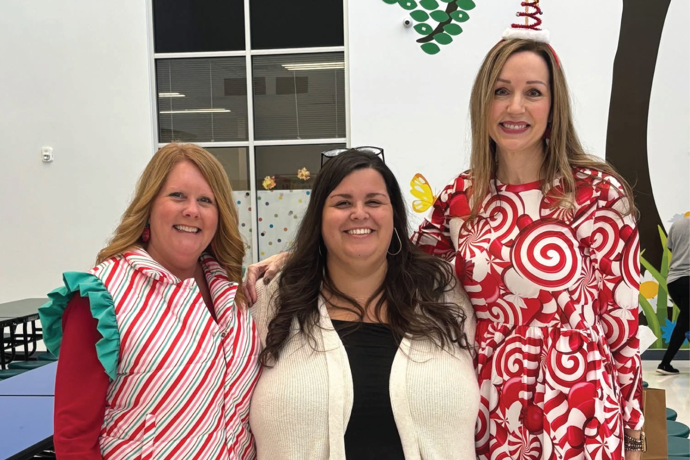 Stephanie Lane is presented with the Charter School Teacher of the Year recognition.