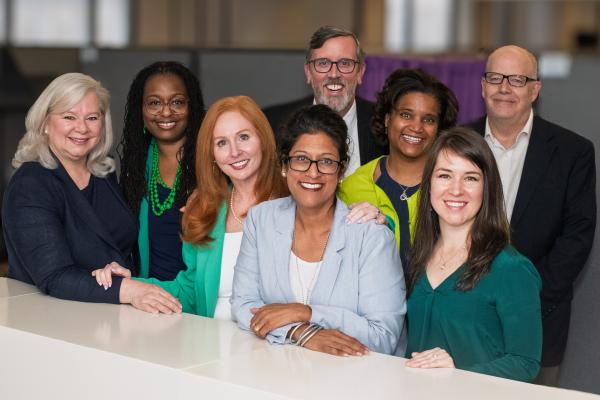 Members of the Office of Advanced Learning and Gifted Education pose for a photo