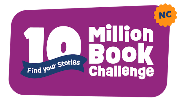 10 million book challenge logo