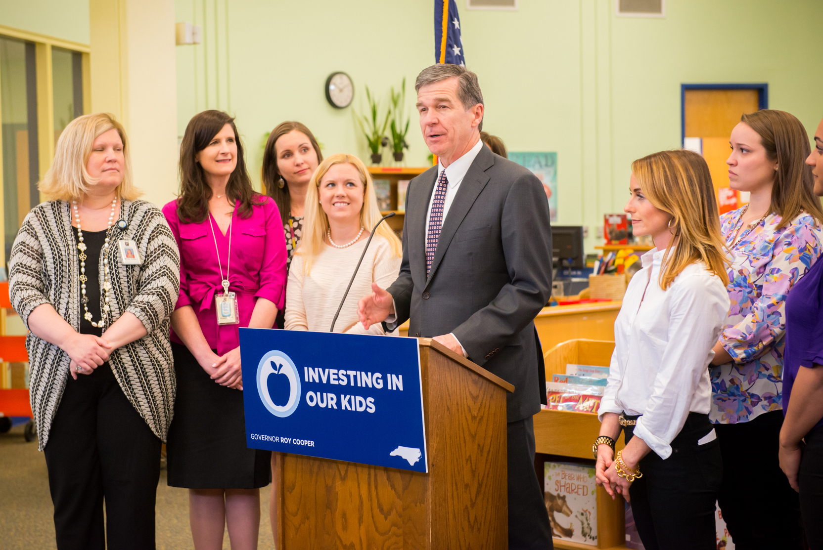 Gov. Cooper Offers Details on Plan to Raise Teacher Pay for All Teachers |  NC Gov. Cooper