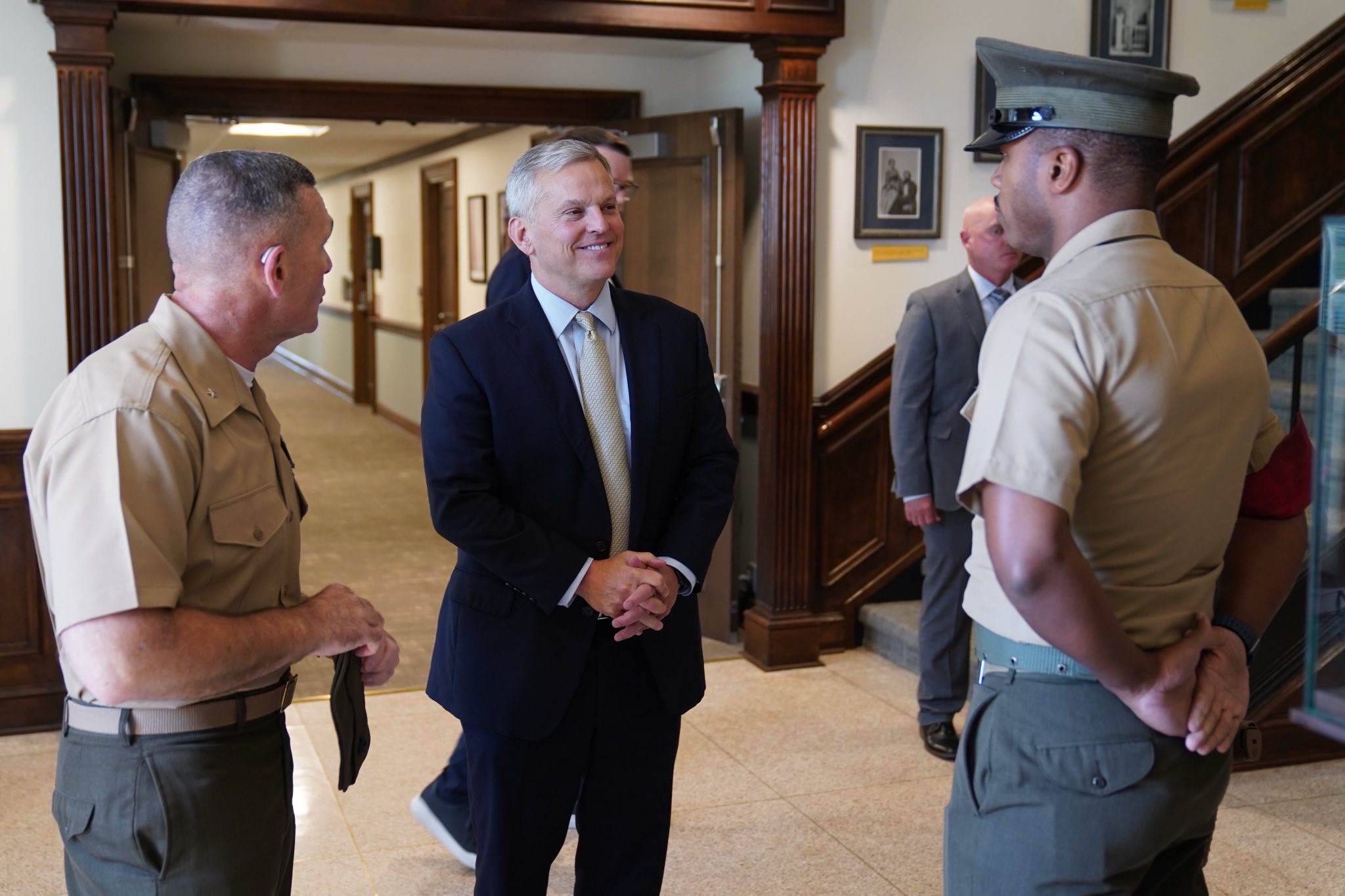 Governor Stein Joins North Carolina Commanders Council Quarterly Meeting at Camp Lejeune, Meets with Military Leaders