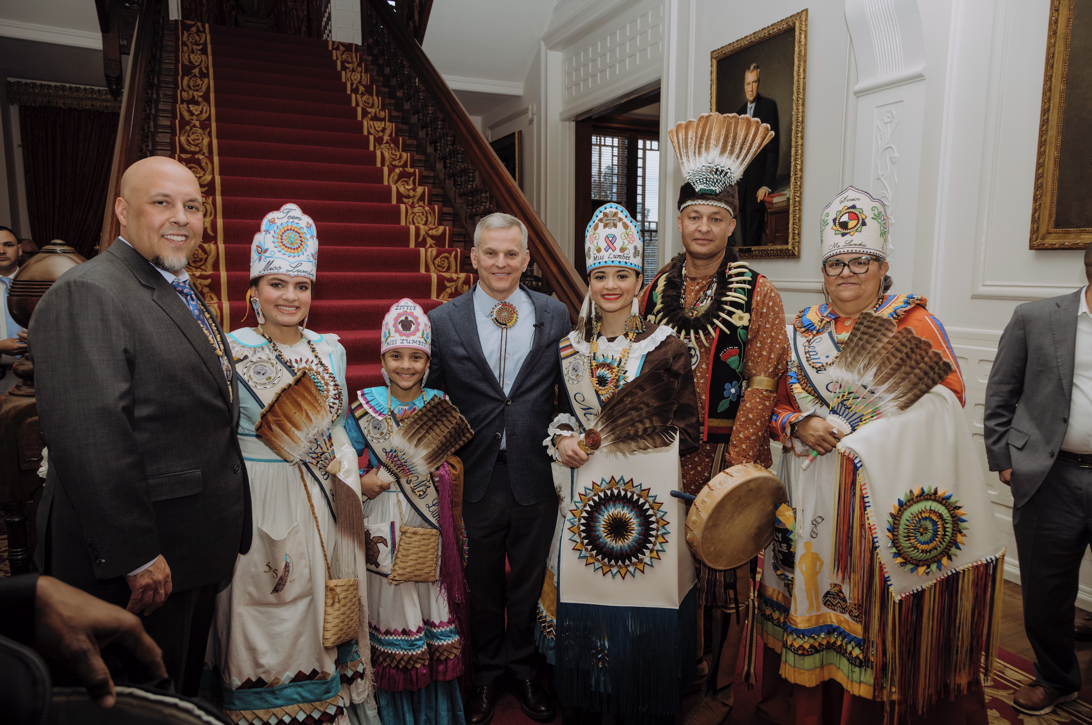 Governor Stein Celebrates Federal Recognition of the Lumbee Tribe