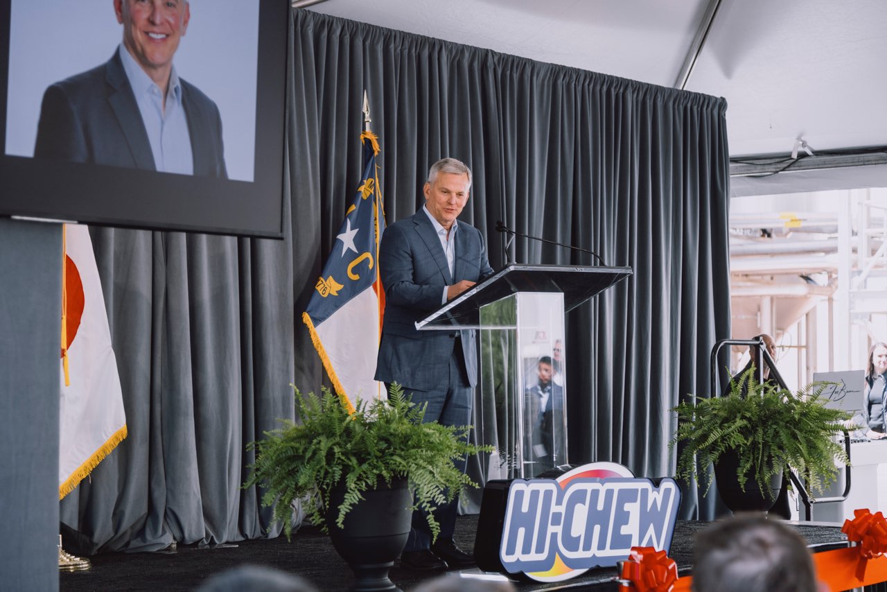Governor Stein Spotlights North Carolina’s Manufacturing Workforce at Morinaga America Foods, Inc. Ribbon-Cutting Ceremony