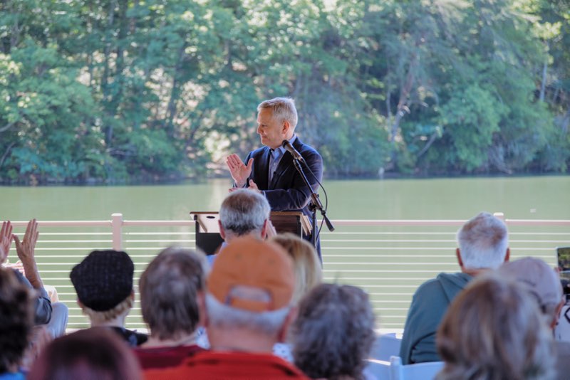 Governor Stein Celebrates Lake Lure’s Comeback