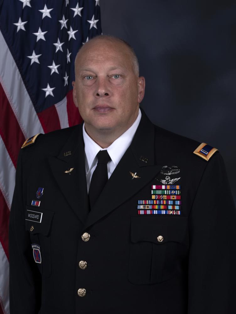 Portrait of Chief Warrant Officer 5 Woodard
