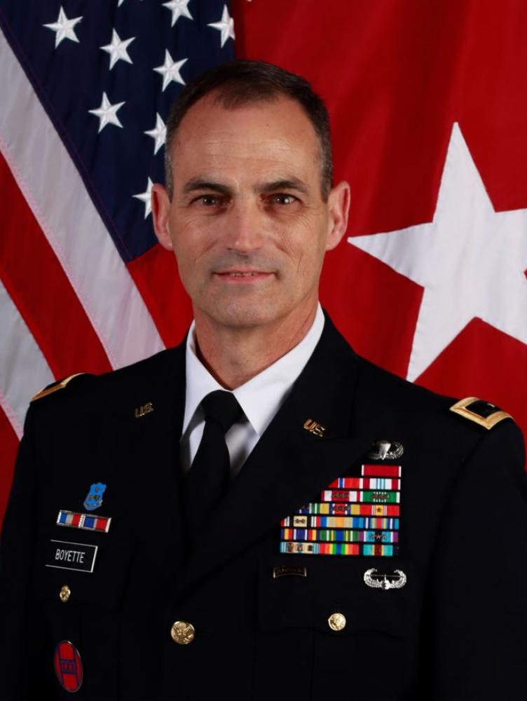 Portrait of Major General Allen Boyette