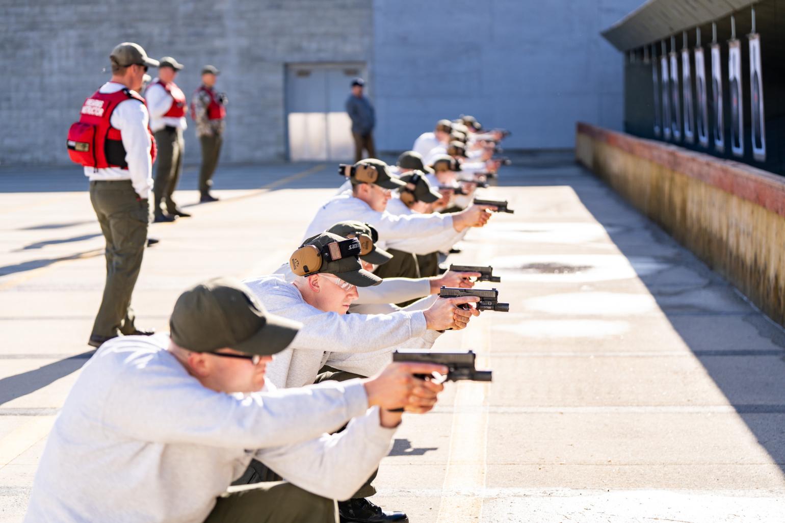 Law Enforcement Shooting Drill