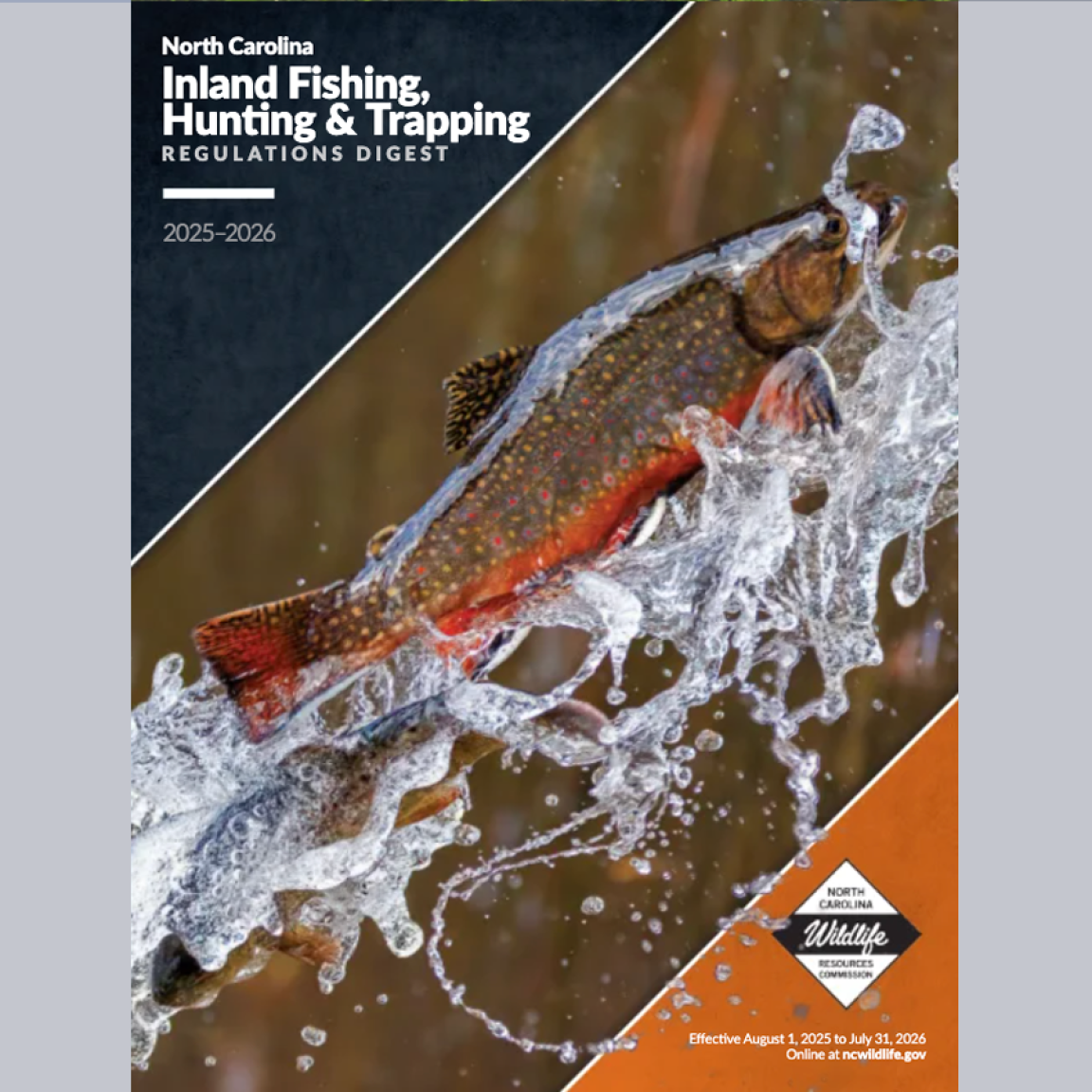 the cover page of the 2025-26 Inland Fishing, Hunting and Trapping Regulations Digest