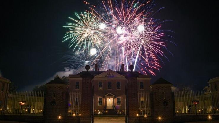 Tryon Palace fireworks