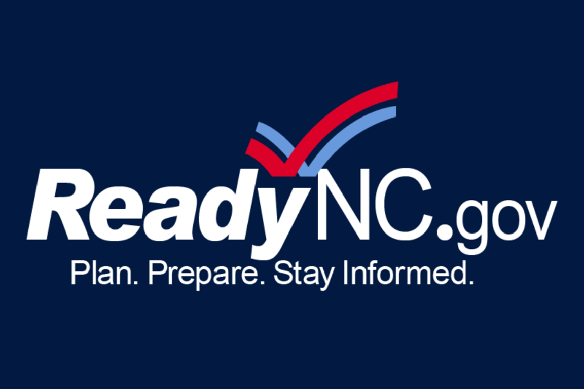 ReadyNC.gov logo: Plan. Prepare. Stay Informed.