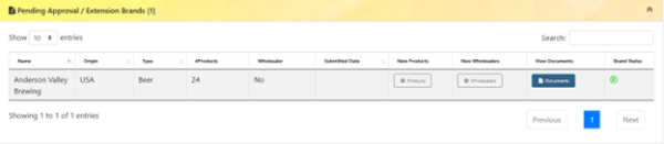 Pending Approval Window