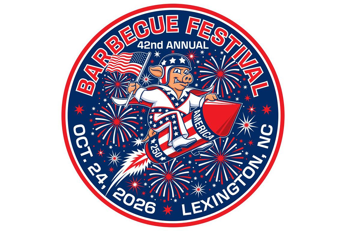 This is the 2026 Lexington Barbecue Festival logo. 