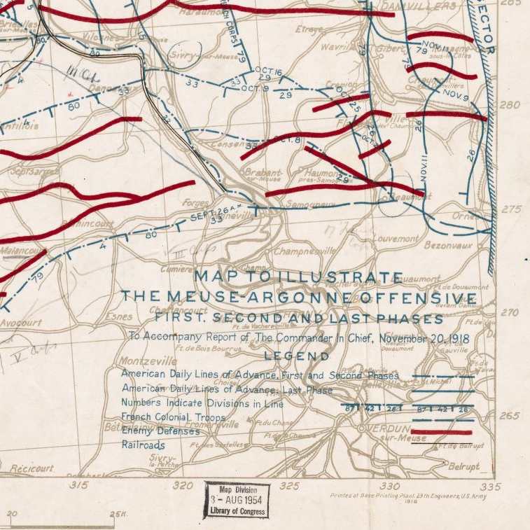 David L. Hardee's Fifteen Days in the MeuseArgonne, Part 1 NC DNCR