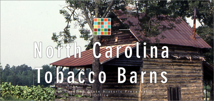 North Carolina Tobacco Barns story map