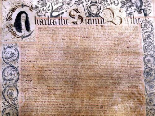 The First Page of the Carolina Charter